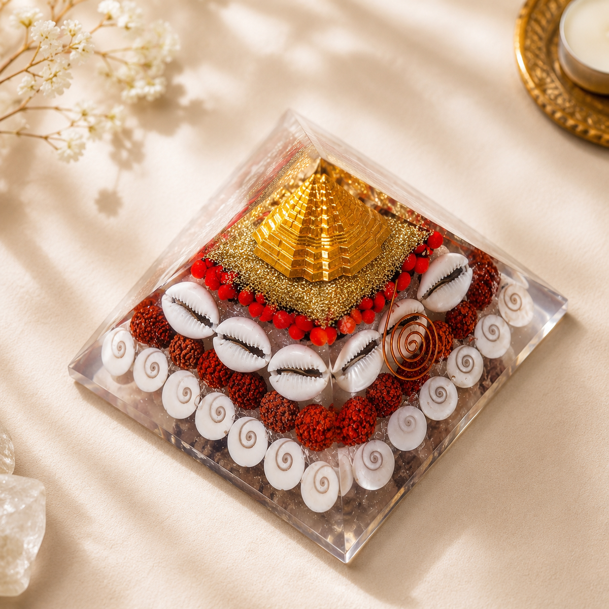 Laxmi Pyramid Shri Yantra Gomati Chakra