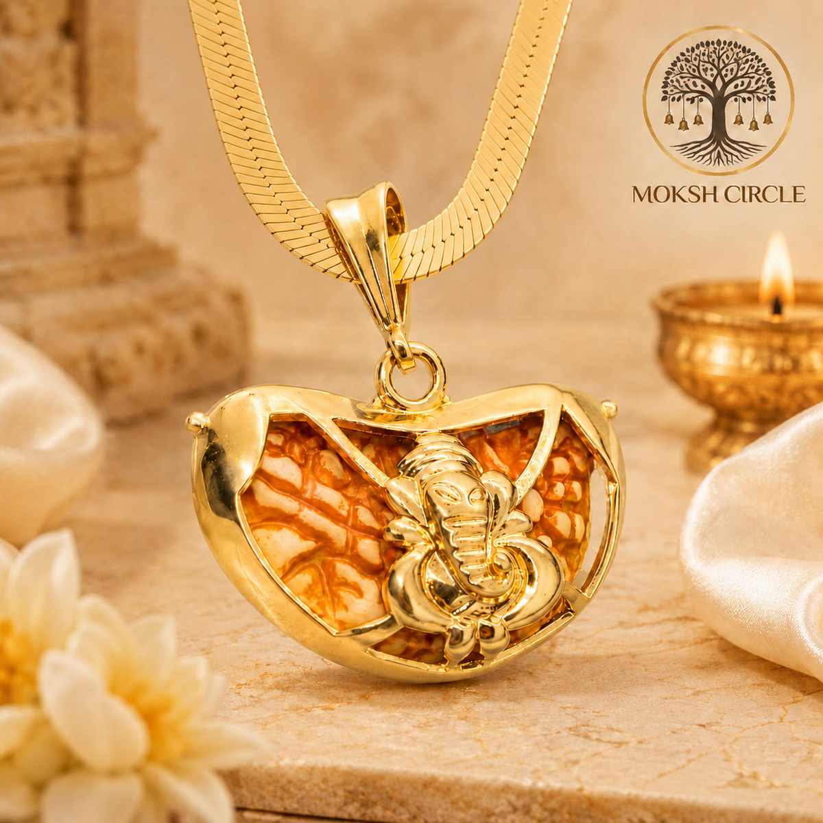 Divine Ganesha Pendant