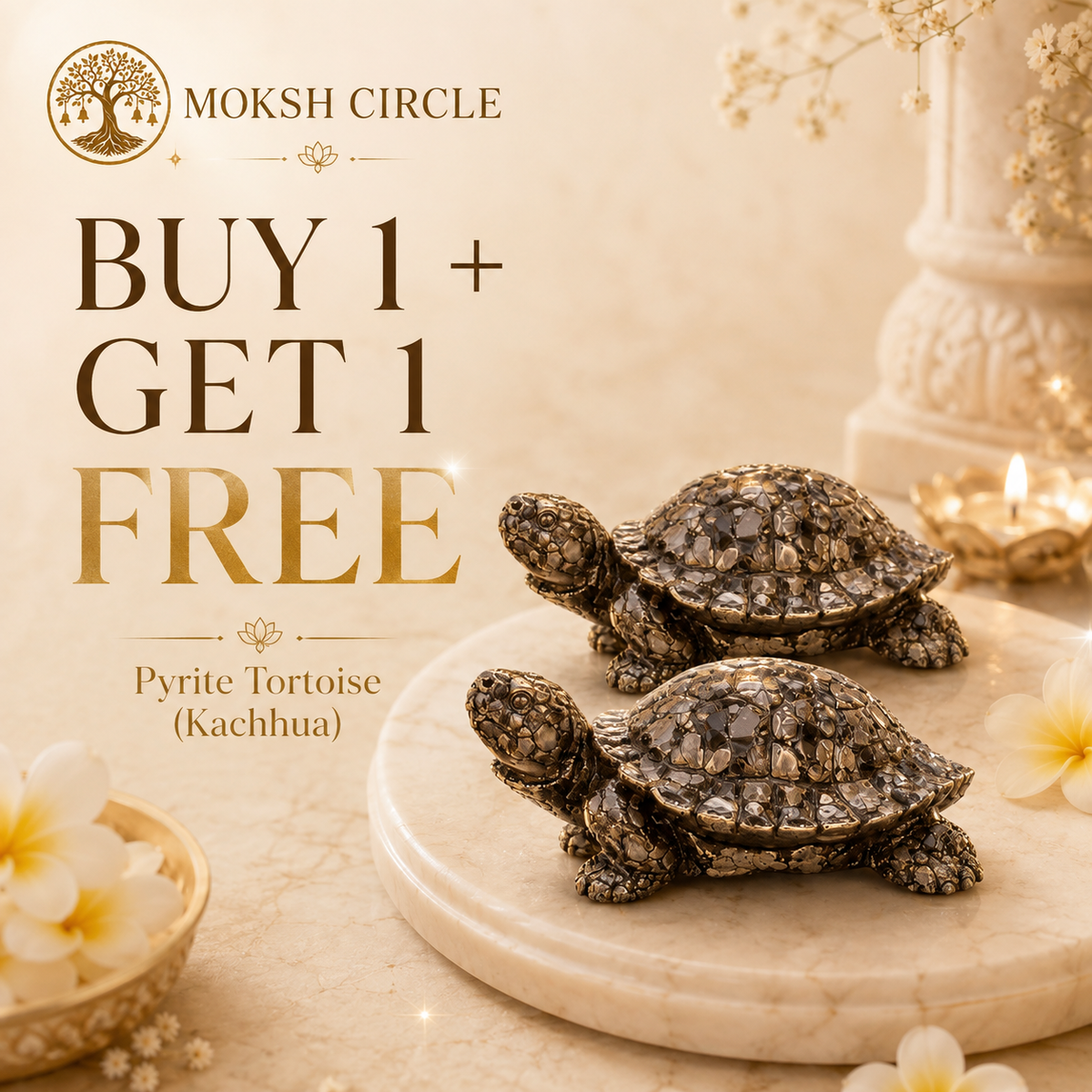 Tortoise Kachhua – Vastu Wealth & Prosperity Symbol
